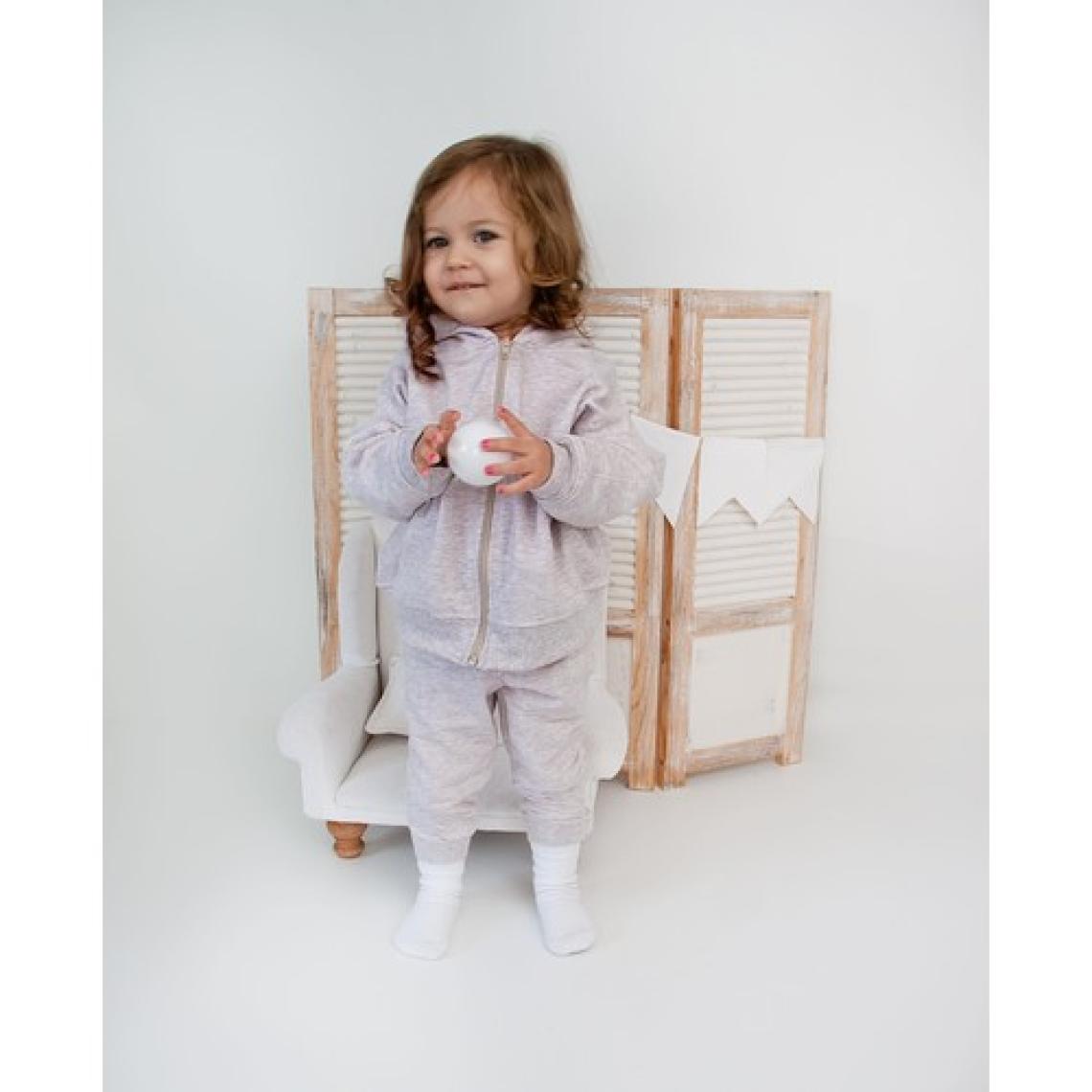 MiaBaby Fermuarlı Kapüşonlu Sweat