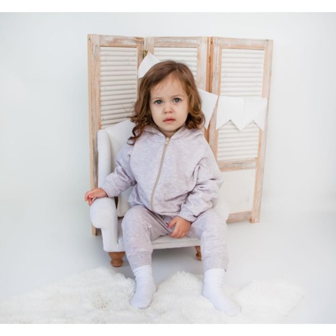 MiaBaby Fermuarlı Kapüşonlu Sweat
