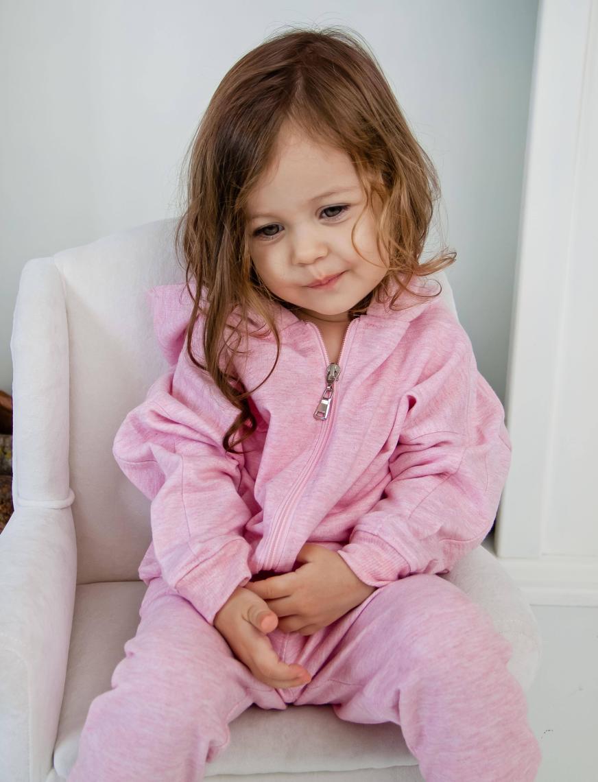 MiaBaby Fermuarlı Kapüşonlu Sweat