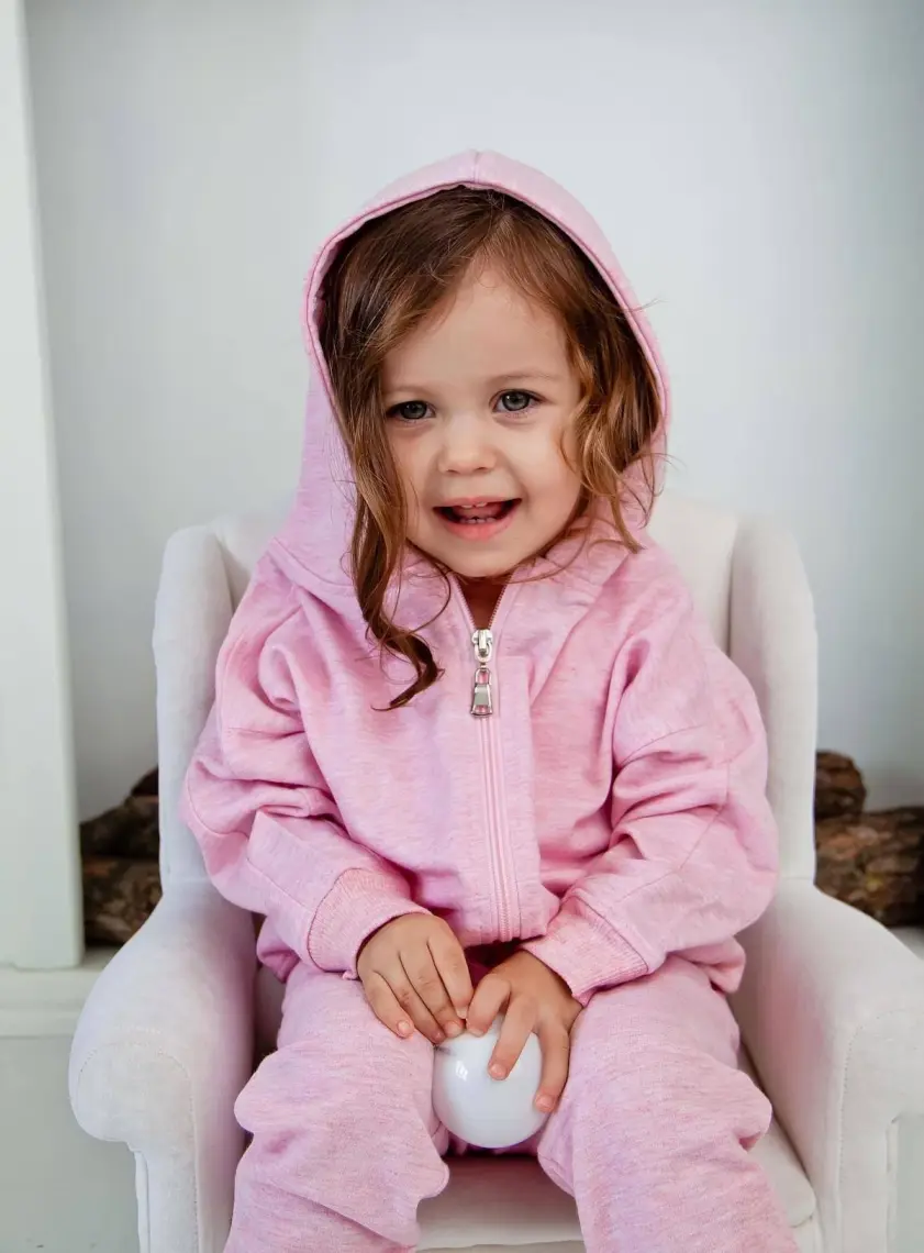 MiaBaby Fermuarlı Kapüşonlu Sweat
