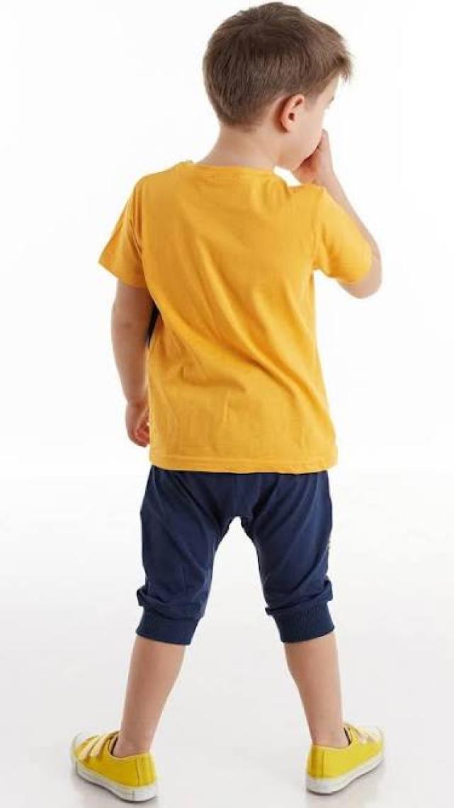 Denokids  Kepçe Erkek Çocuk Kapri Takım