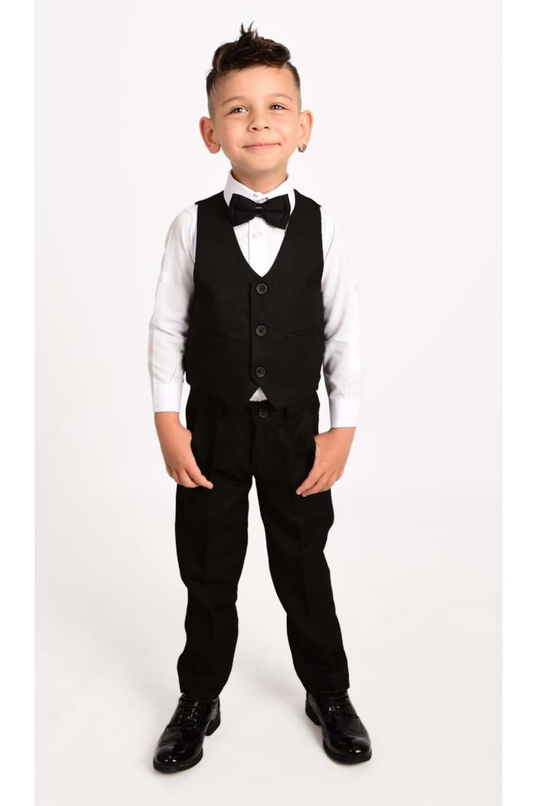 Mnk Baby & Kids Yelekli Erkek Çocuk Takım Elbise MNK0272