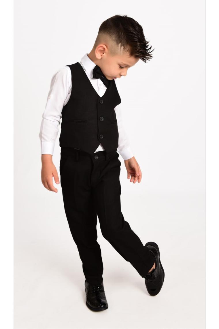 Mnk Baby & Kids Yelekli Erkek Çocuk Takım Elbise MNK0272