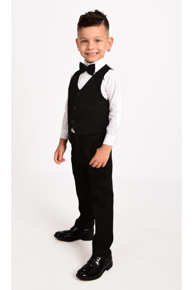 Mnk Baby & Kids Yelekli Erkek Çocuk Takım Elbise MNK0272