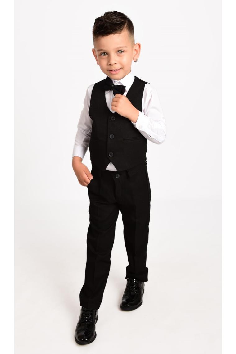 Mnk Baby & Kids Yelekli Erkek Çocuk Takım Elbise MNK0272