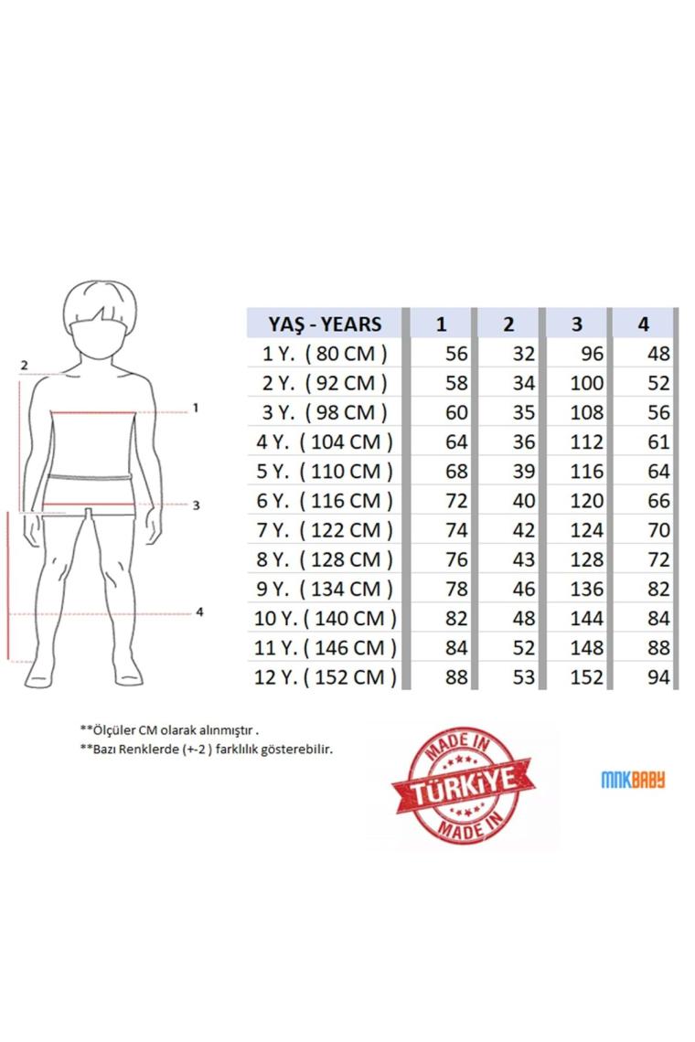 Mnk Baby & Kids Oxford Gömlek Uzun Pantolon Erkek Çocuk Takımı