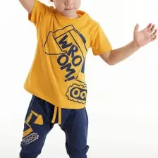 Denokids  Kepçe Erkek Çocuk Kapri Takım