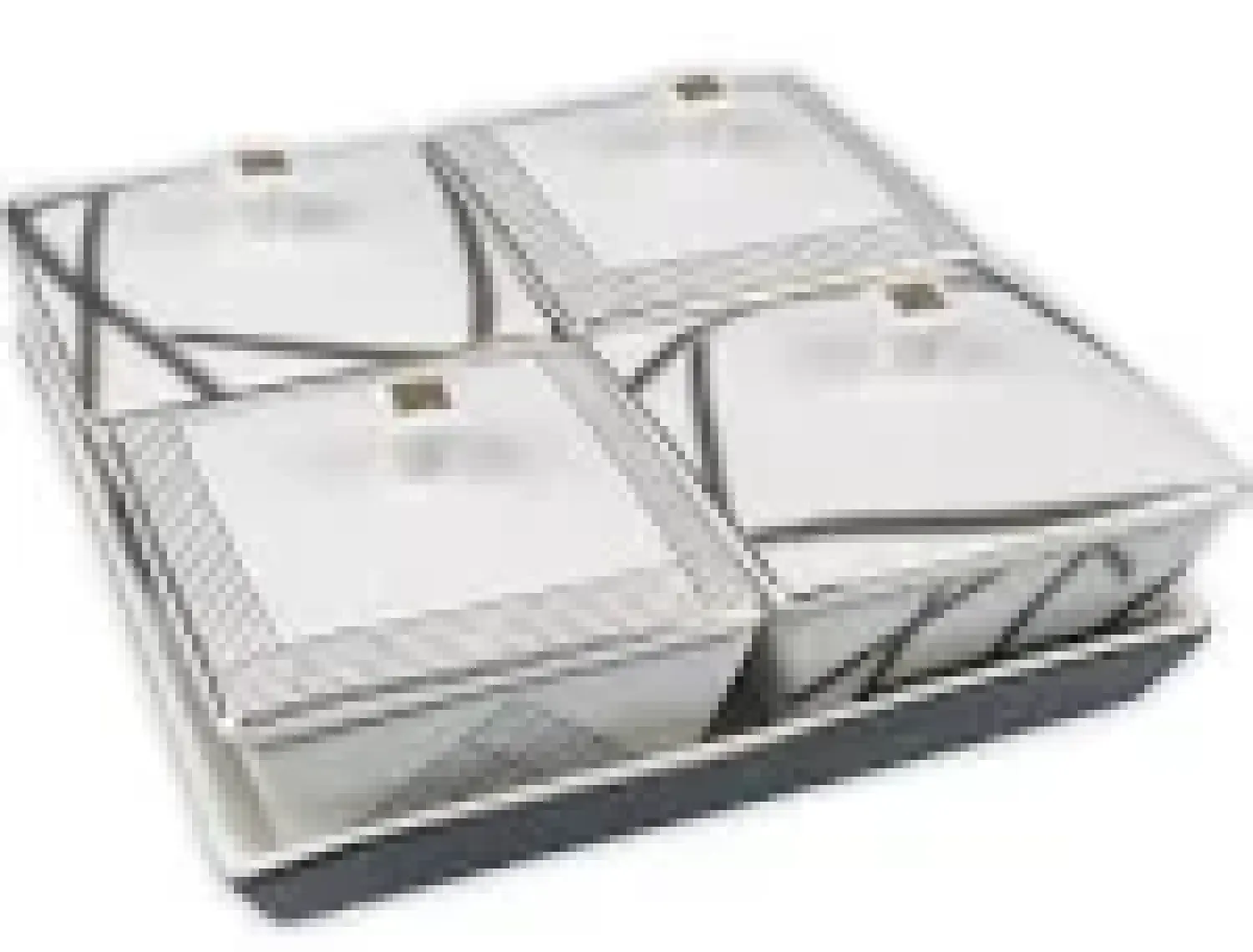 Mikasa Moor Bella Grey 5 Parça Kahvaltılık Seti 19X19 cm