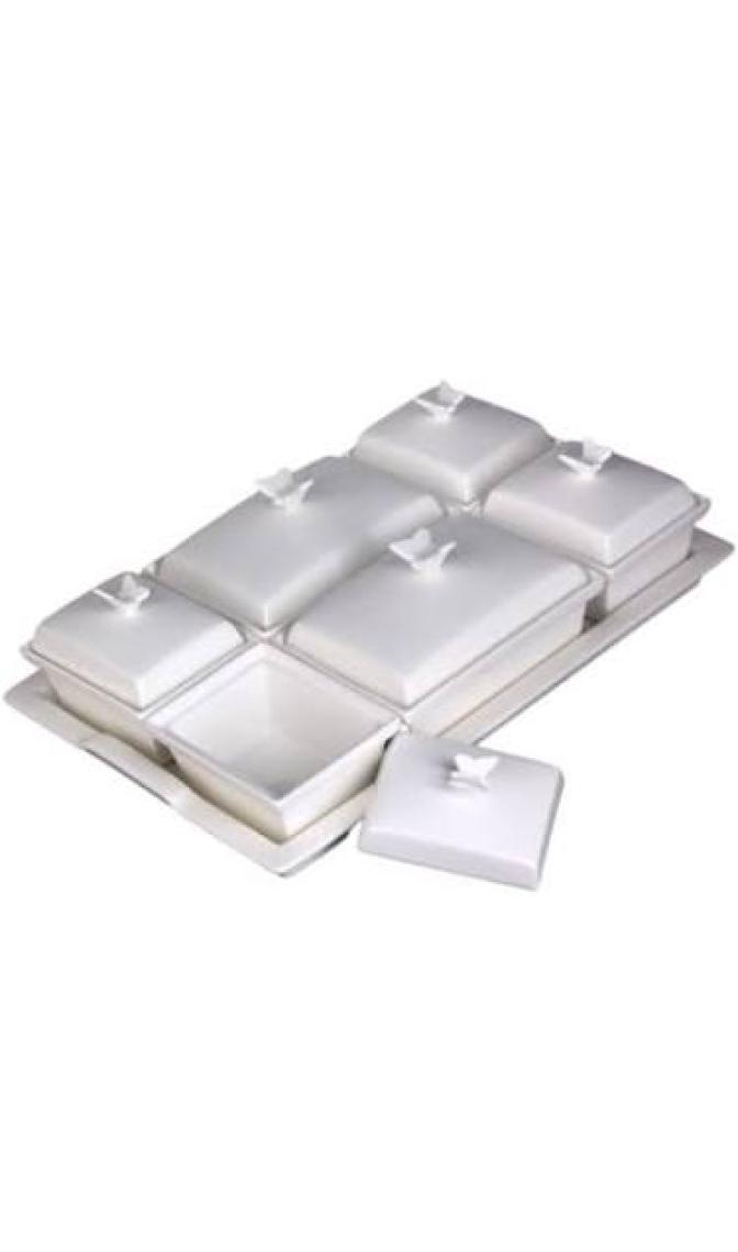 Gönül Porselen Kelebek Tutacaklı Kahvaltılık G927