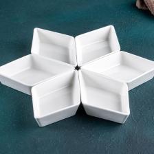 Bianco Perla 6 lı Porselen Kahvaltılık Tabak - 14 cm