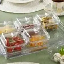 English Home Axel 35 cm 6 Bölmeli Akrilik Kahvaltılık - Dayanıklı ve Şeffaf Kapaklı Tasarım