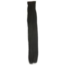 Siyah Fiber Sentetik Düz 8 Parça Çıt Çıt