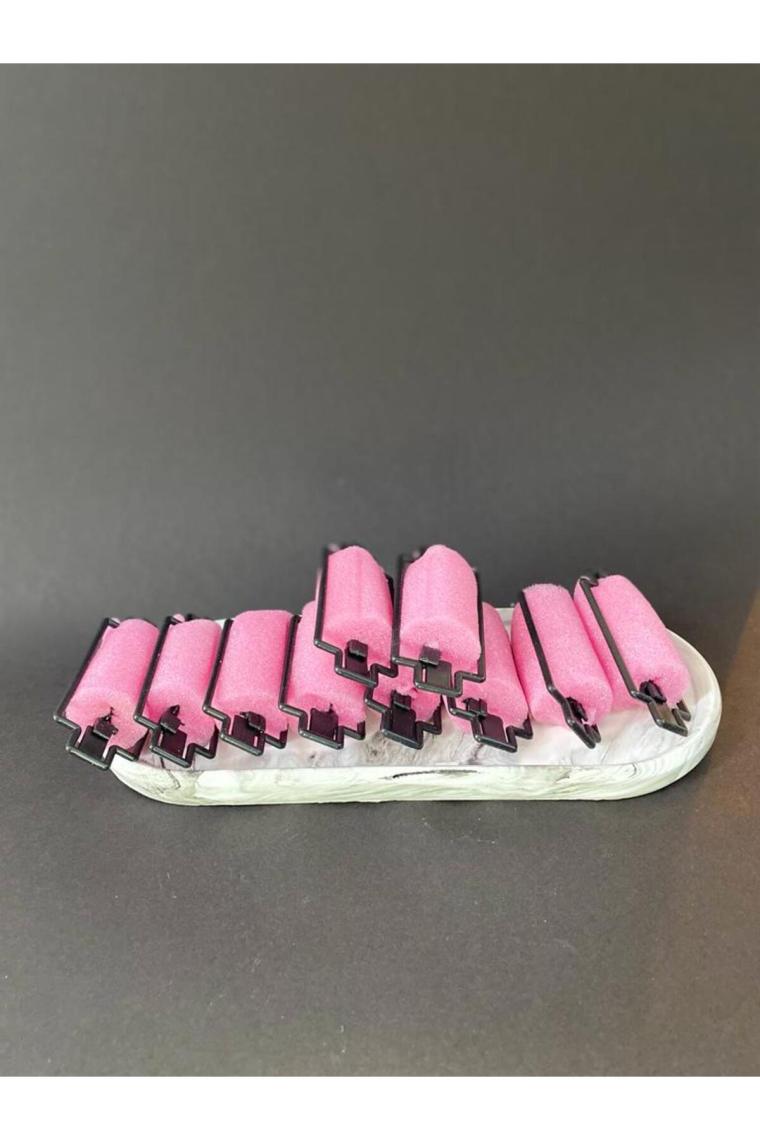Sünger Bigudi Pembe 10lu X 2 Paket