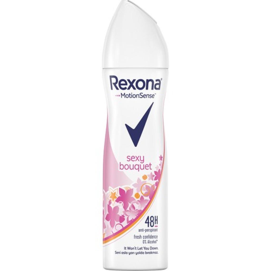 Rexona  Anti-Perspirant Sprey Deodorant Kadın Sexy Bouquet Ter Kokusuna Karşı  150 ML
