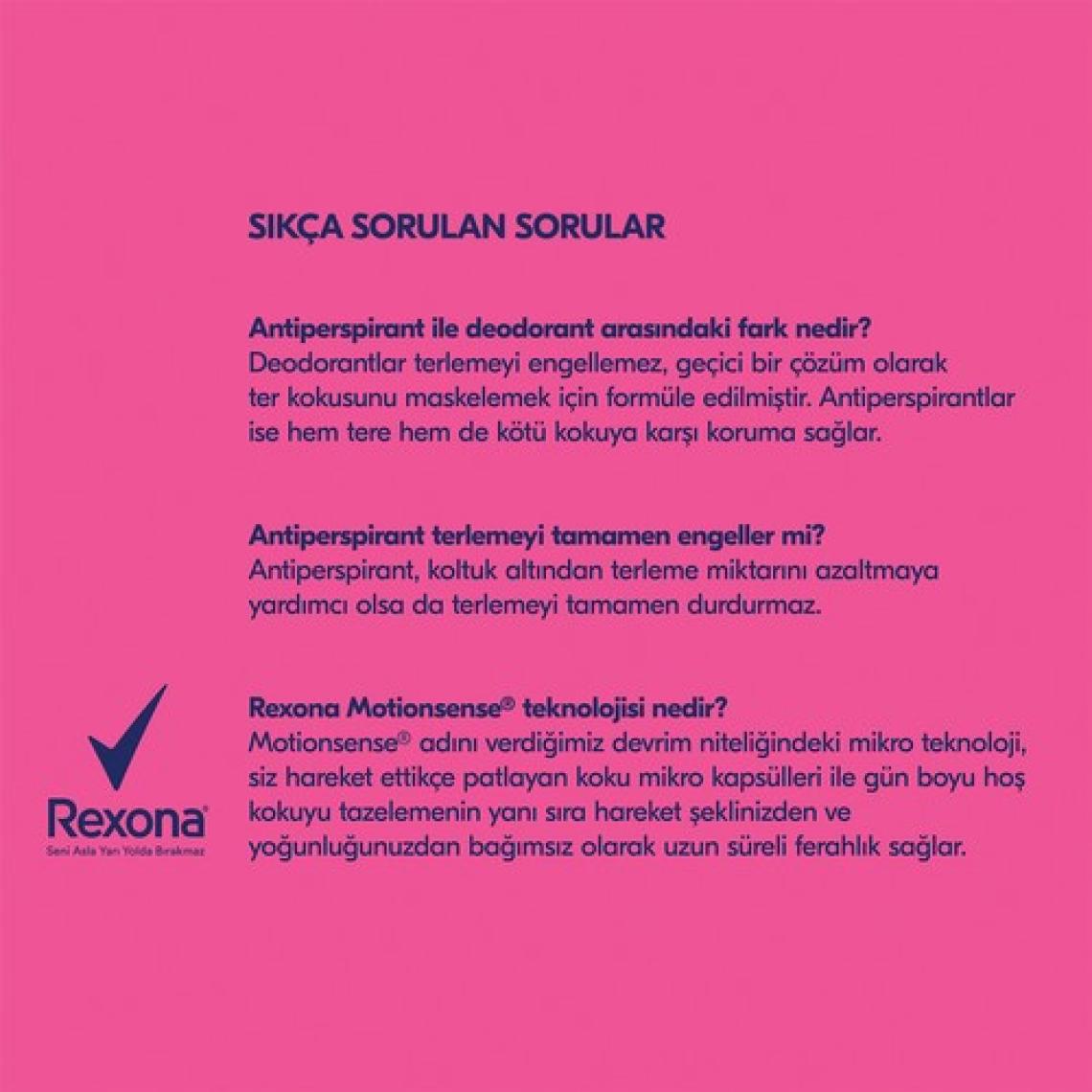 Rexona  Anti-Perspirant Sprey Deodorant Kadın Sexy Bouquet Ter Kokusuna Karşı  150 ML