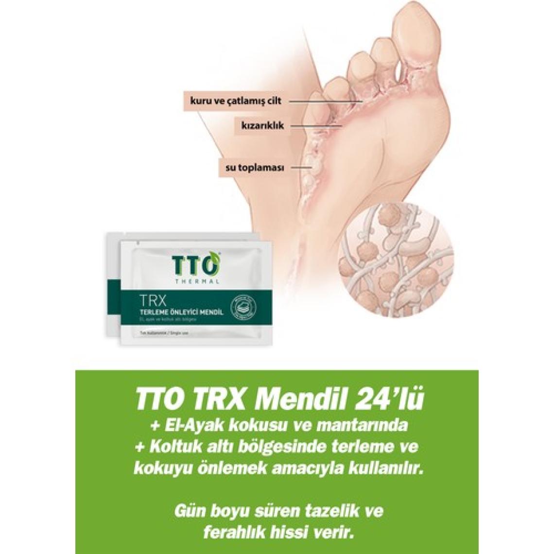 Tto Trx Terleme Önleyici Mendil 24 Adet
