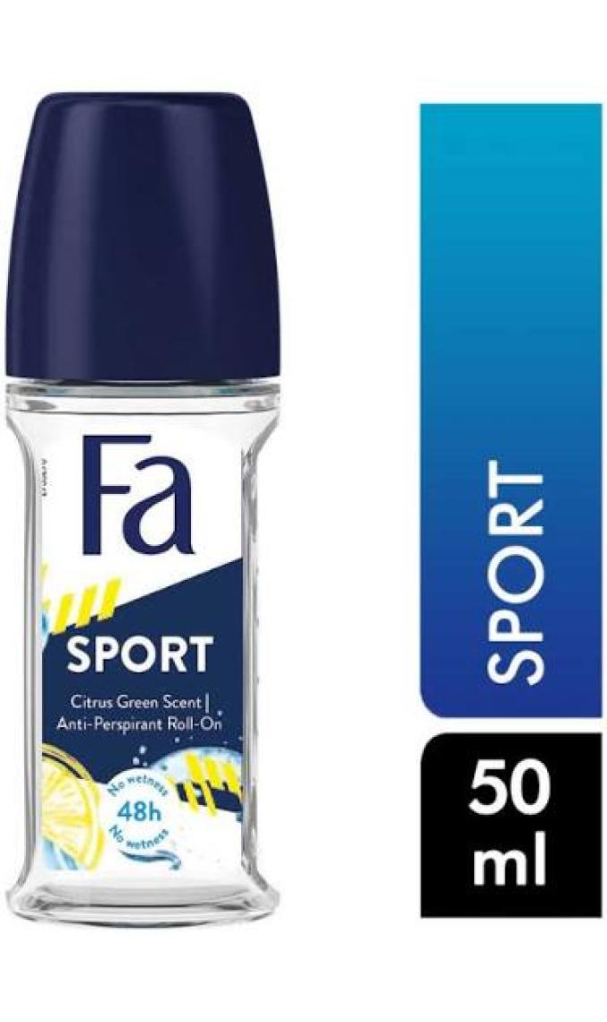Fa Sport Erkek Roll-On 50 Ml Turunçgil Aromalı 1 Adet