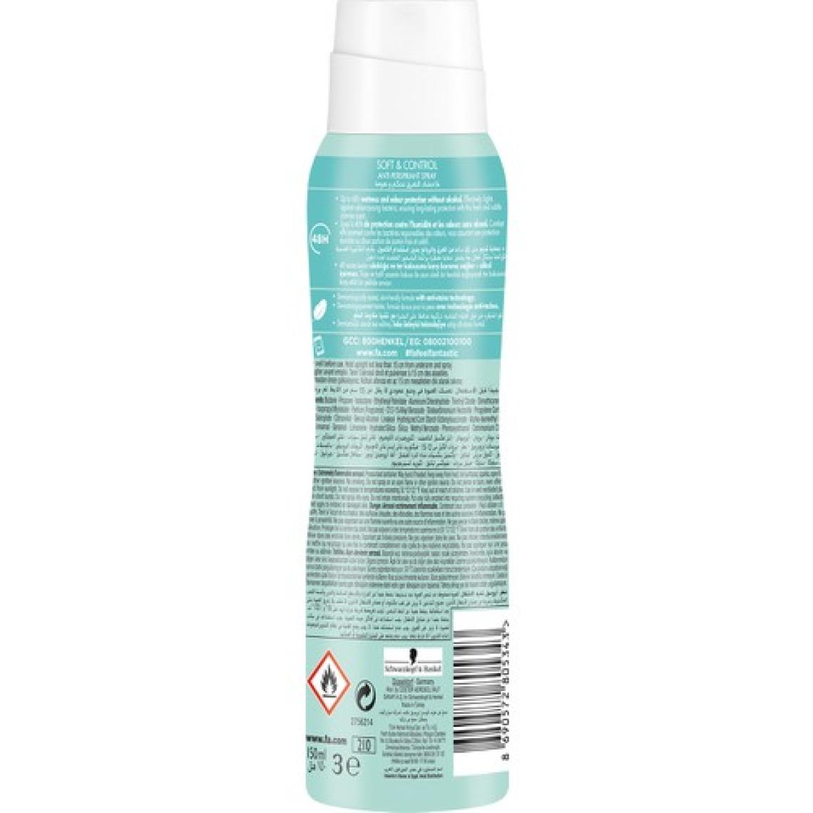 Fa Soft & Control Kadın Yasemin Kokulu Deosprey 150 Ml