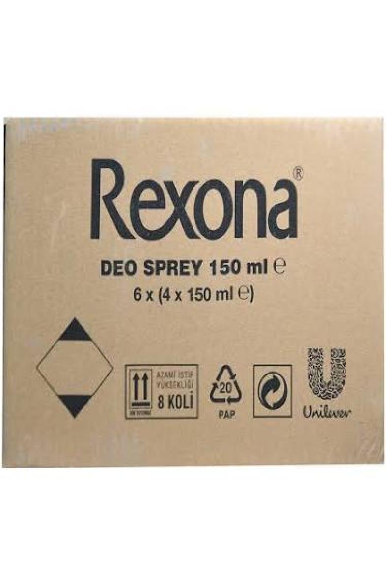 Rexona  Anti-Perspirant Sprey Deodorant Kadın Invisible Black White Ter Kokusuna Karşı  150 ML