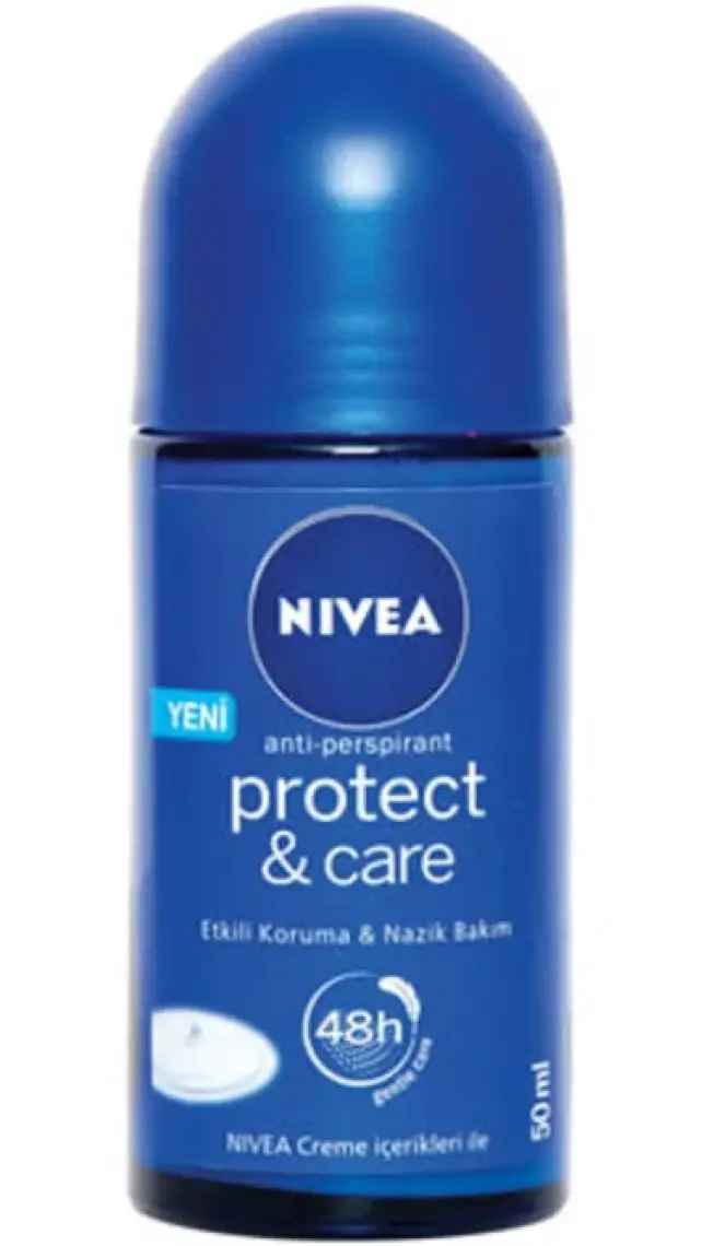 Nivea Men Erkek Roll On Deodorant protect&care;48 Saat Anti-perspirant Koruma 50ml