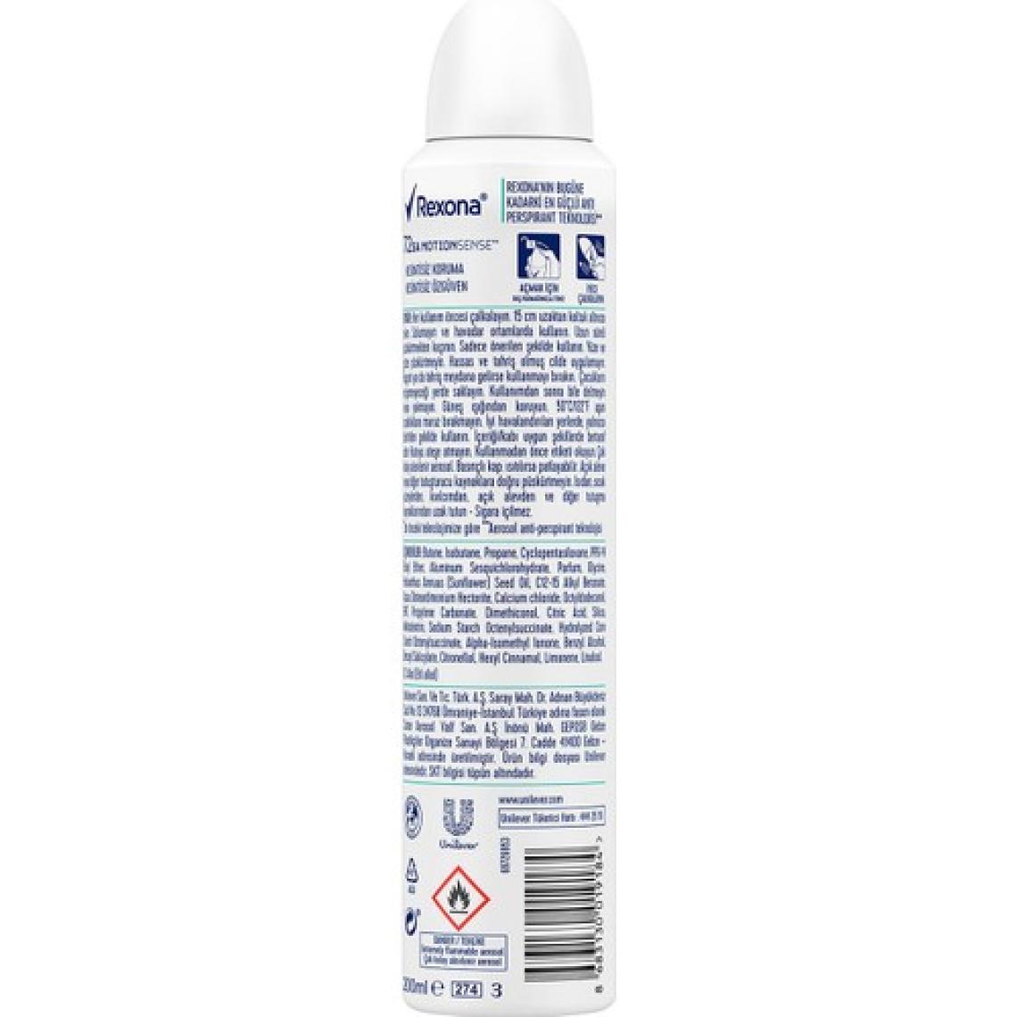 Rexona Woman Sprey Deodorant Shower Fresh 72 Saat Kesintisiz Üstün Koruma 200 ml