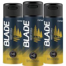 Blade Deep Chill Erkek Deodorant 3X150ML