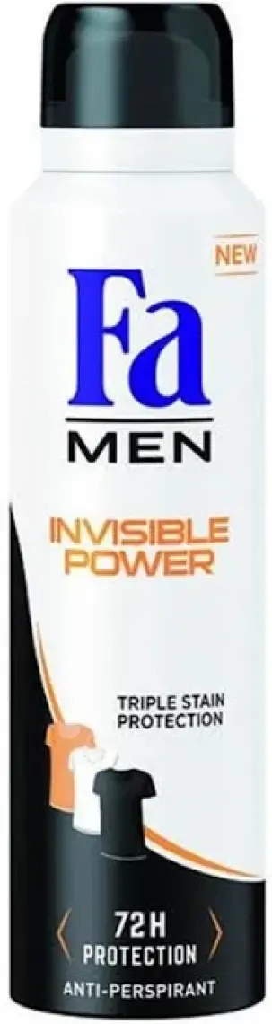 Fa Men Invisible Power Terleme Karşıtı Erkek Deosprey 150 Ml