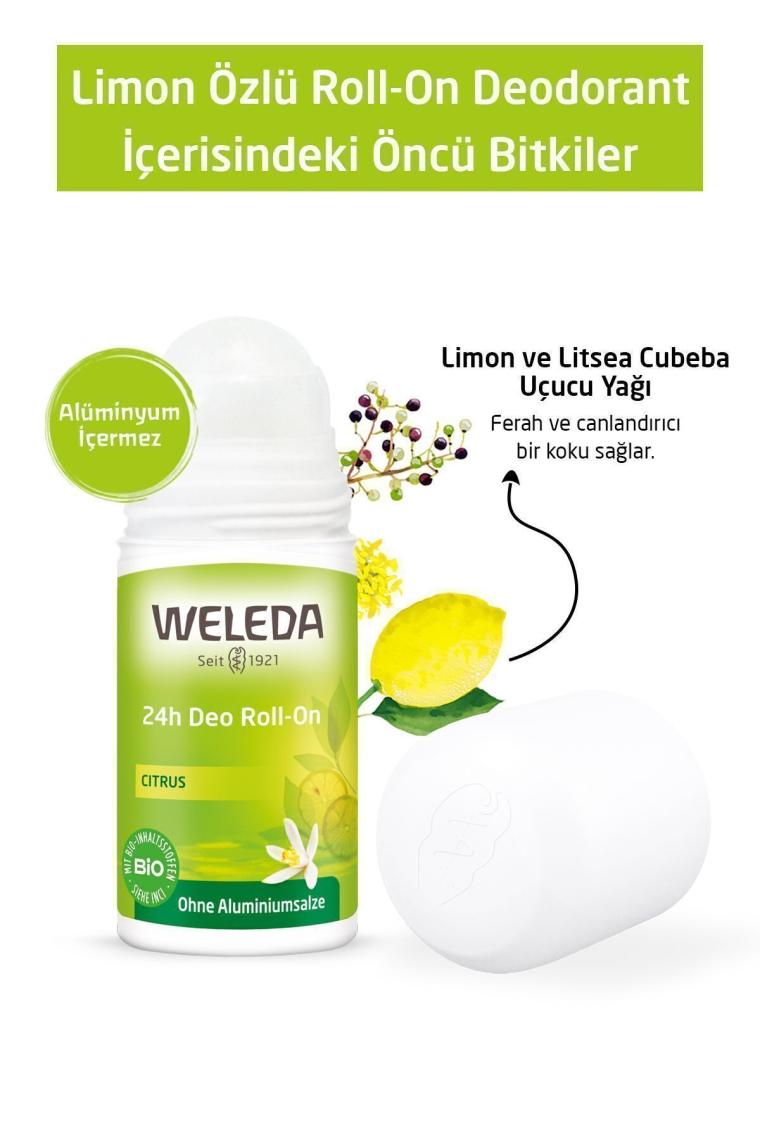 Weleda Limon Özlü Doğal Roll-On Deodorant 50 ml