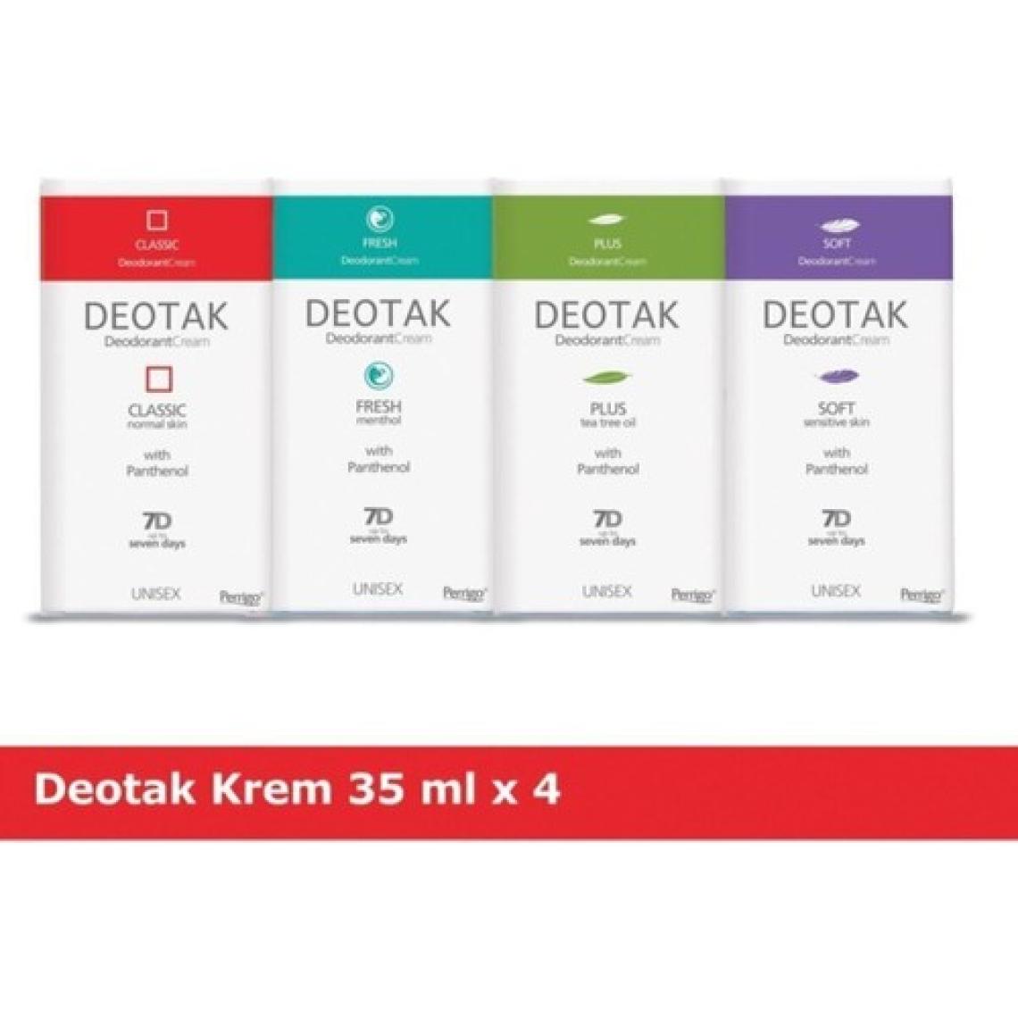 Deotak Krem Deodarant 4 Lü Karma