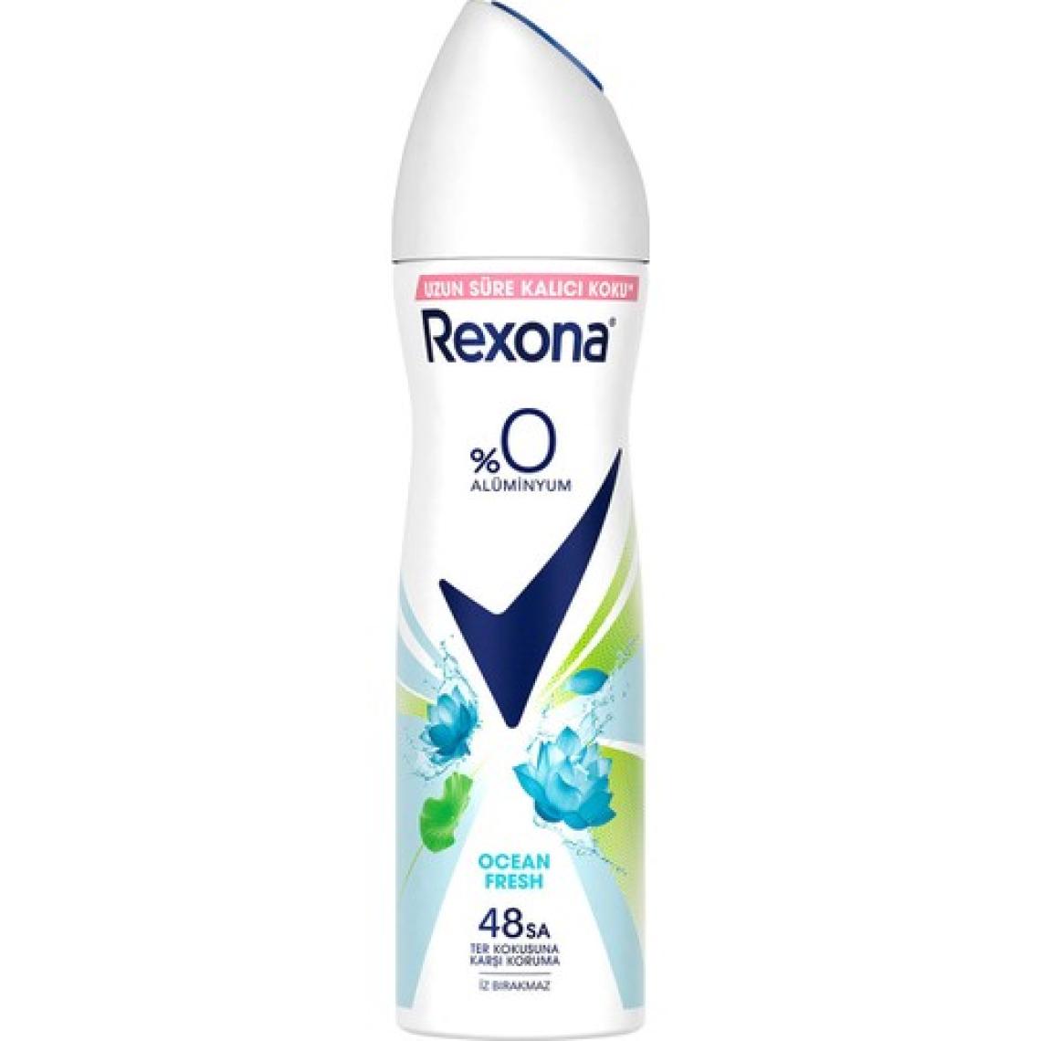 Rexona Kadın Sprey Deodorant Ocean Fresh %0 Alüminyum 150 ml
