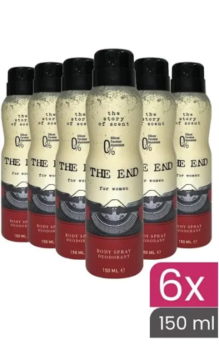 The End Kadın Deodorant 150 ml 6 Adet