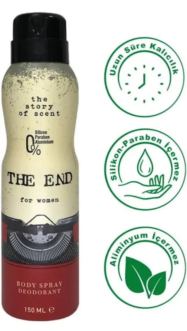 The End Kadın Deodorant 150 ml 6 Adet