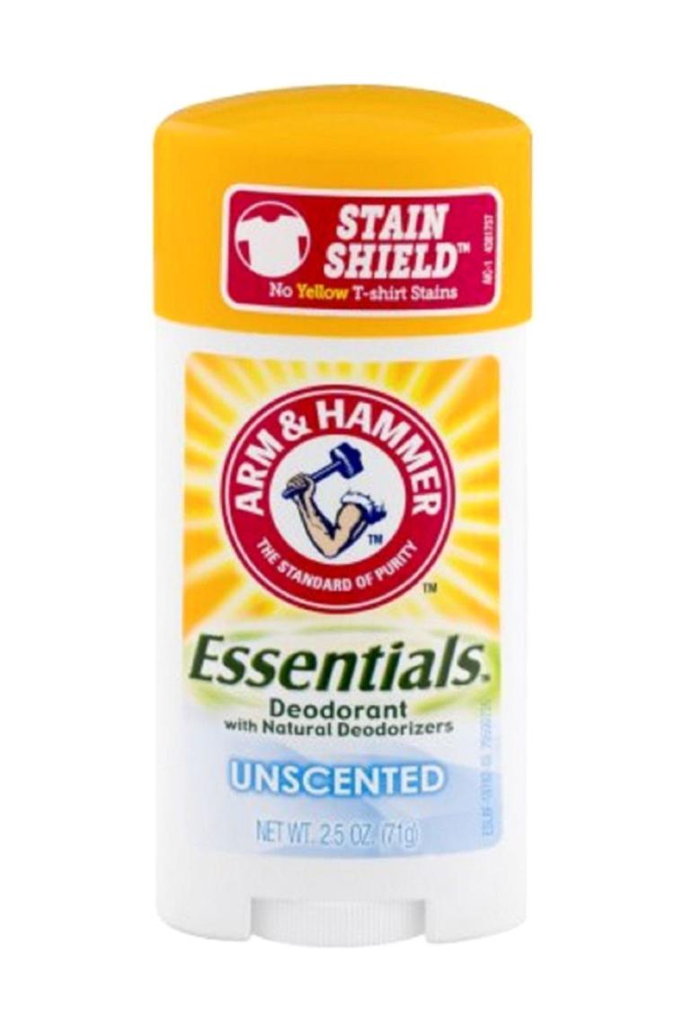 Arm & Hammer Essentials Natural Deodorant, Unscented 2.5oz, 71GR