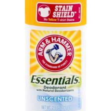 Arm & Hammer Essentials Natural Deodorant, Unscented 2.5oz, 71GR