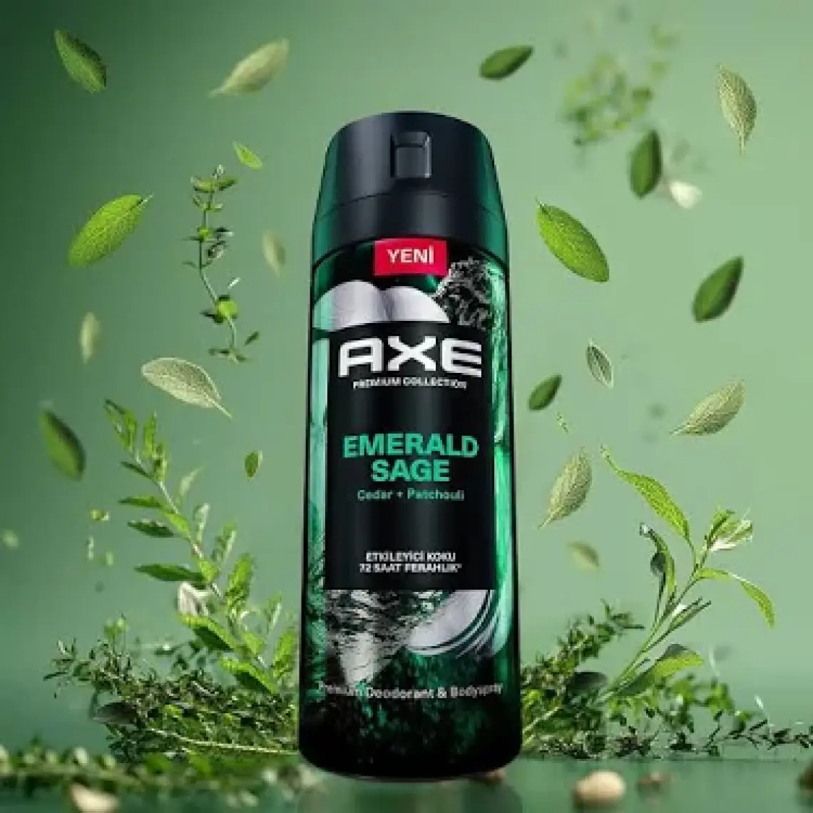 Axe Premium Collection Erkek Sprey Deodorant Emerald Sage 150 ml