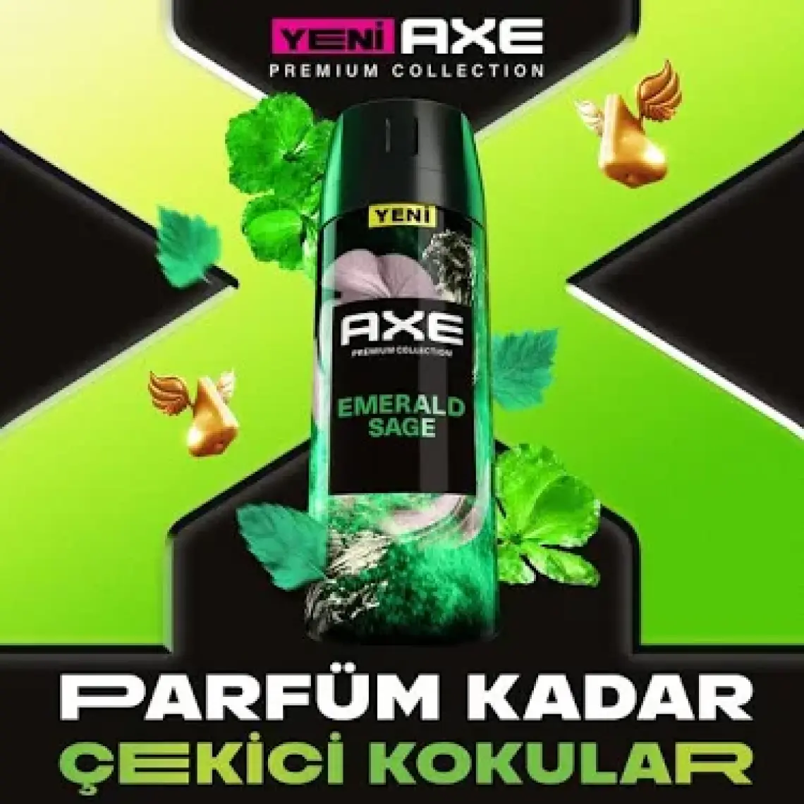 Axe Premium Collection Erkek Sprey Deodorant Emerald Sage 150 ml
