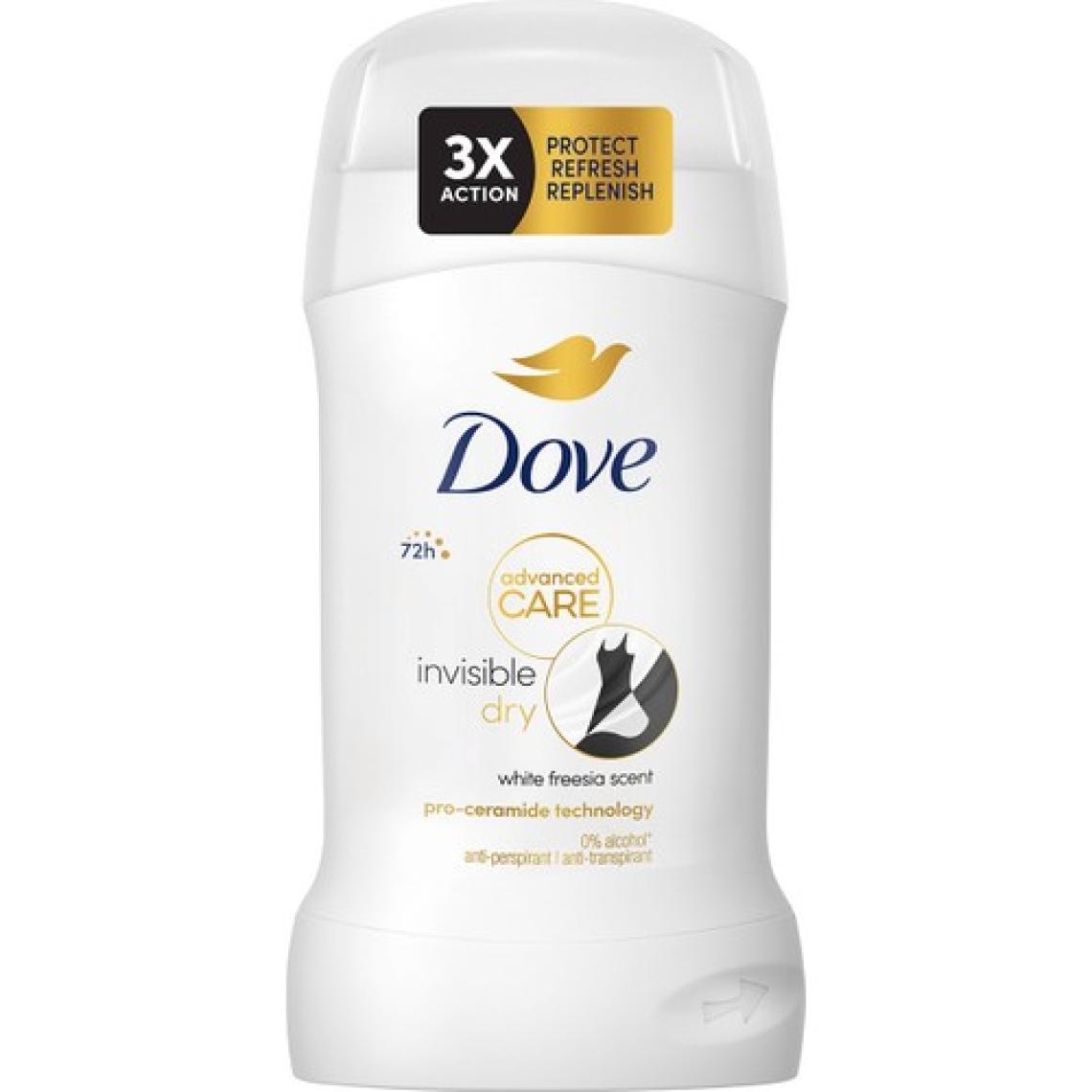 Dove Kadın Stick Deodorant Invisible Dry Advanced Care 72 Saat 50 ml