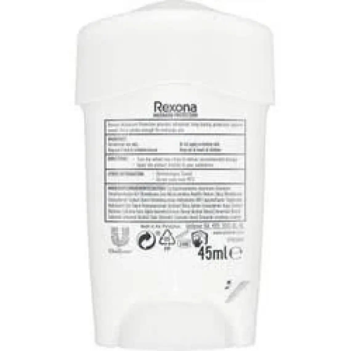 Rexona Maximum Protection Cream Clent Scent Deodorant 96 Saat Etkin Koruma 45 ml