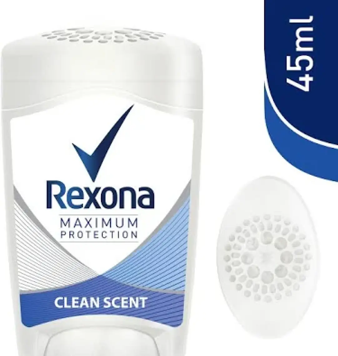 Rexona Maximum Protection Cream Clent Scent Deodorant 96 Saat Etkin Koruma 45 ml