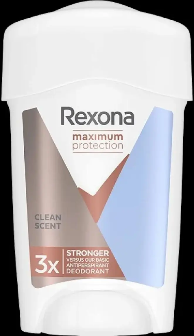 Rexona Maximum Protection Cream Clent Scent Deodorant 96 Saat Etkin Koruma 45 ml