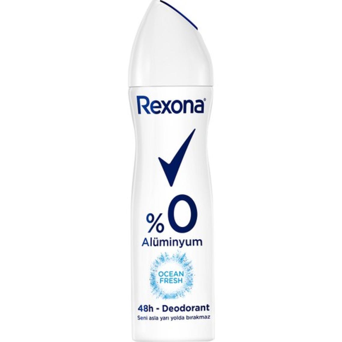 Rexona Kadın Sprey Deodorant Ocean Fresh %0 Alüminyum 150 ml