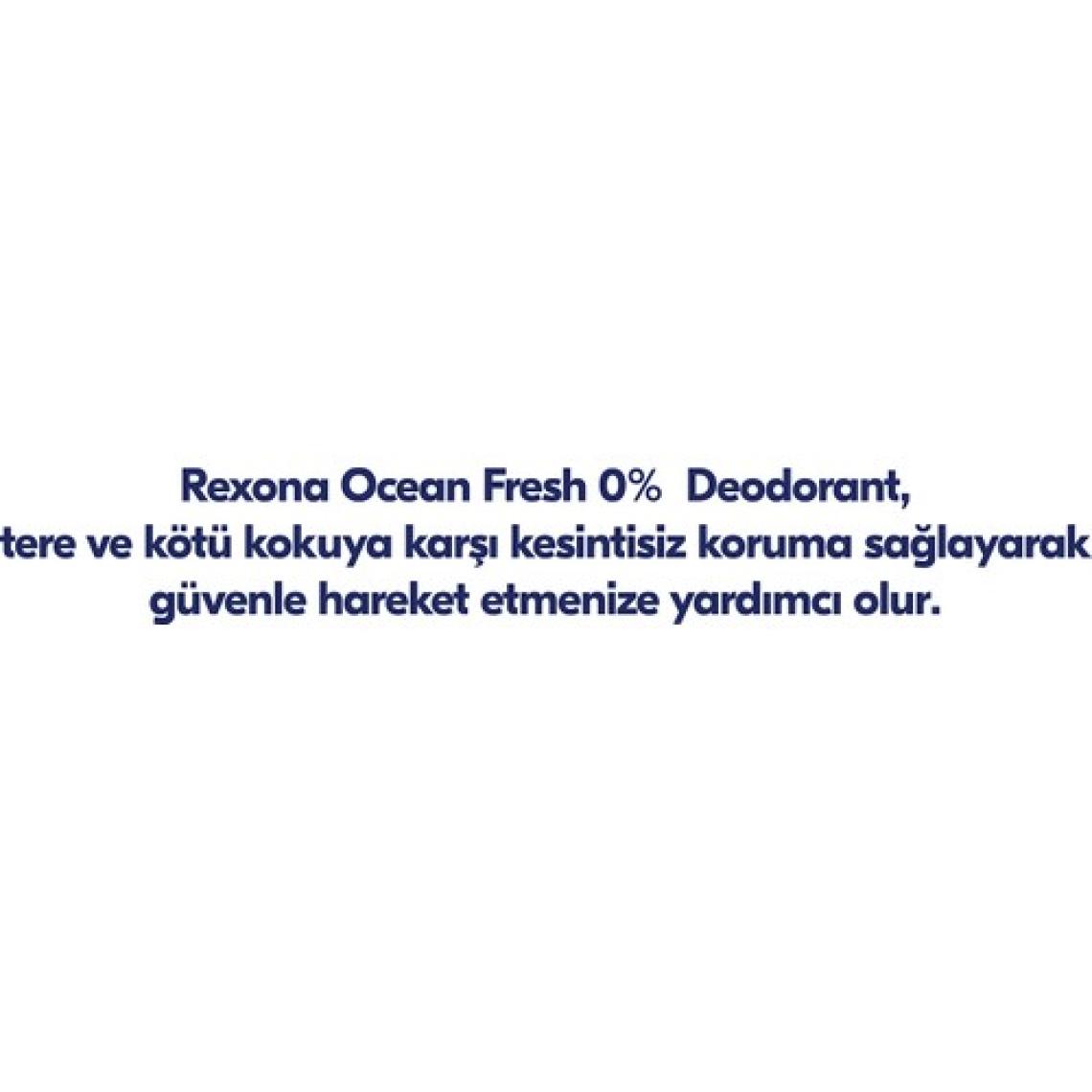 Rexona Kadın Sprey Deodorant Ocean Fresh %0 Alüminyum 150 ml