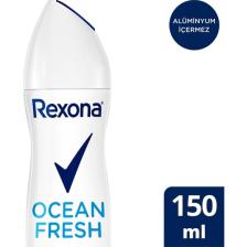 Rexona Kadın Sprey Deodorant Ocean Fresh %0 Alüminyum 150 ml