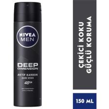 Nivea Men Deep Dimension Aktif Karbon 150 ml Deo Sprey