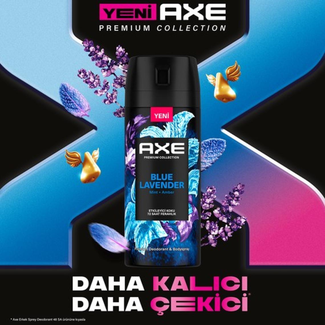 Axe Premium Collection Erkek Sprey Deodorant Blue Lavender 150 ml