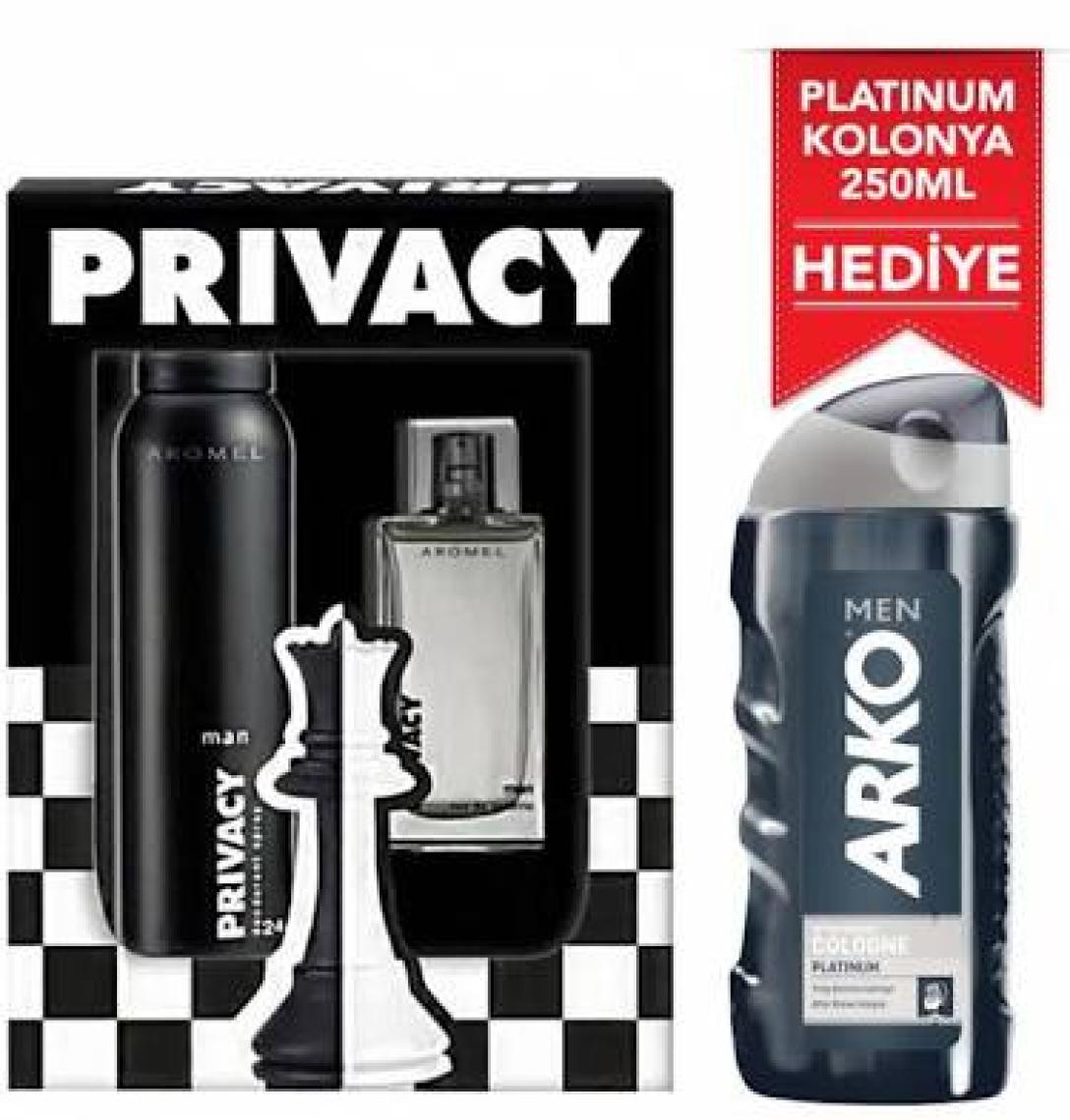Privacy Gold Men 2'li Deodorant 2X150ML