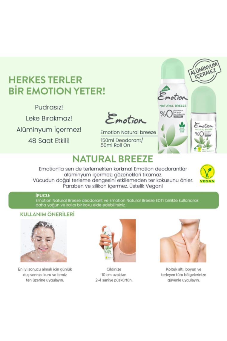 Natural Breeze Roll On 50ml