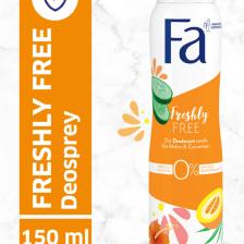 Fa Freshly Free Cucumber & Melon Deo Sprey 150 ml
