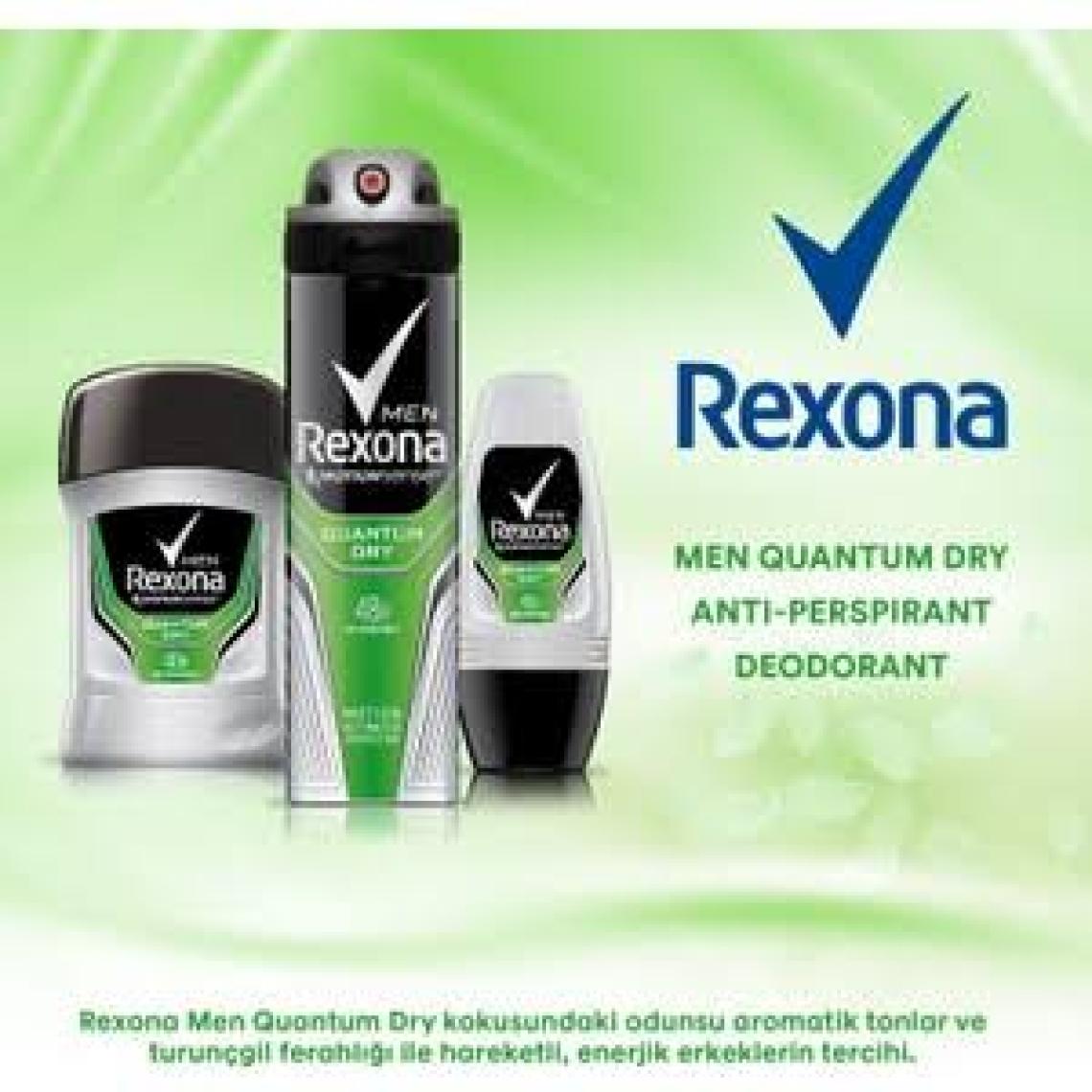 Rexona Quantum Dry Erkek Sprey Deodorant 150 ml