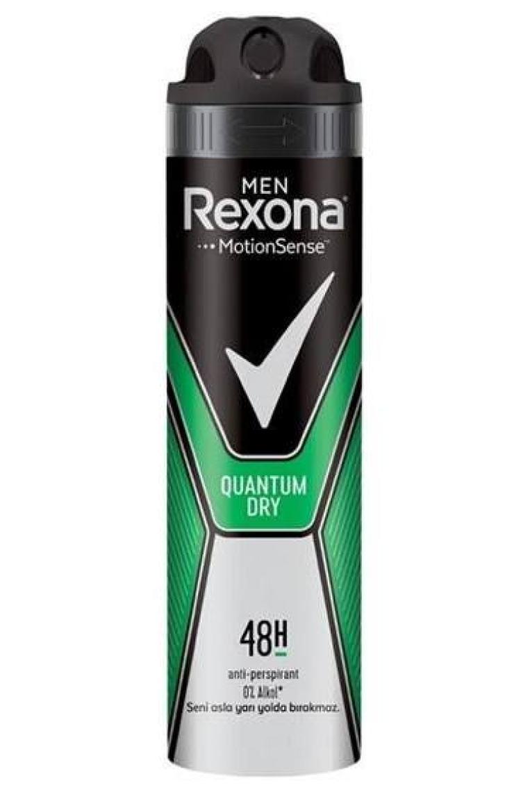 Rexona Quantum Dry Erkek Sprey Deodorant 150 ml